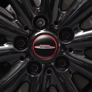 Set Of 4 54mm Mini Cooper John Cooper Works Wheel Rim Center Caps